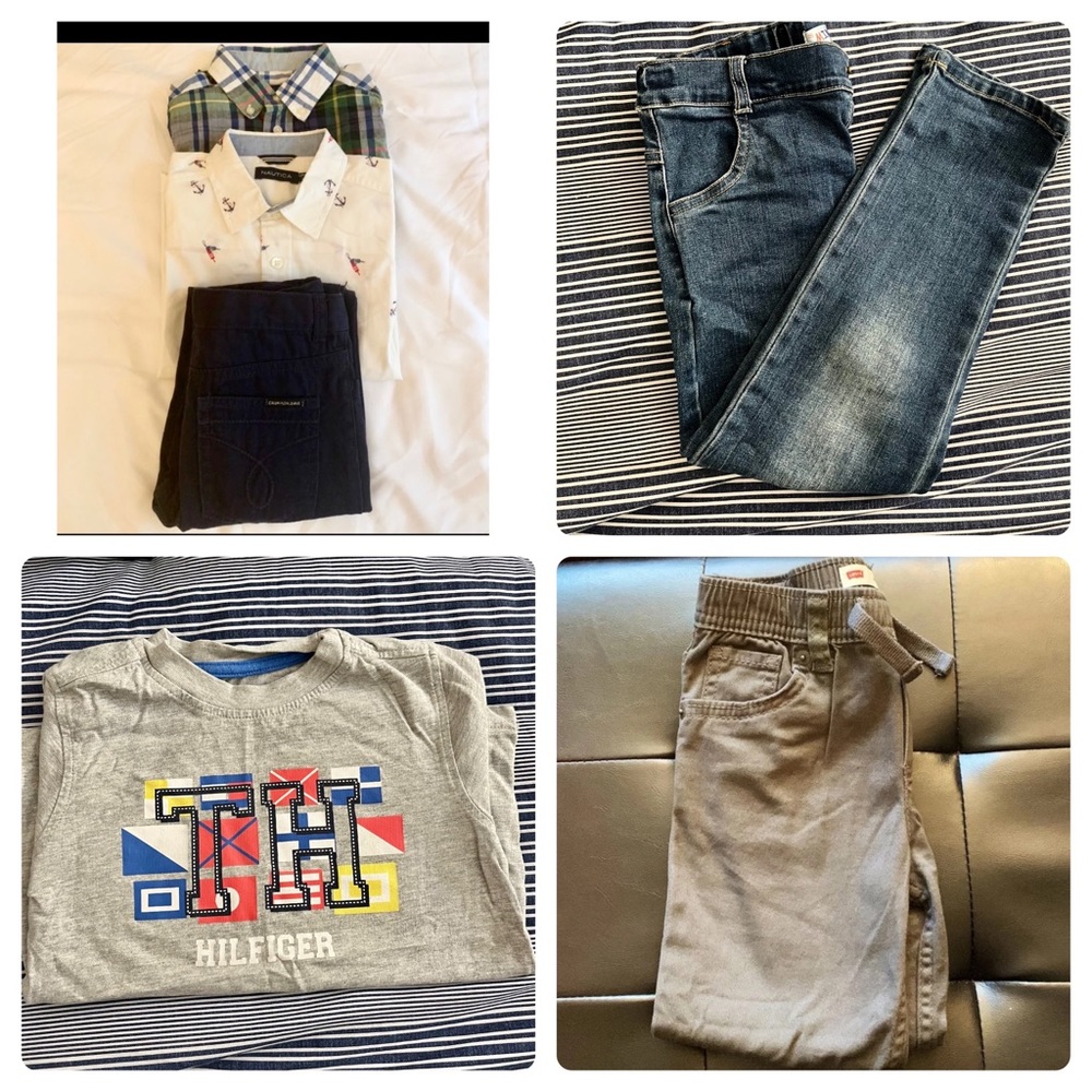 11PC Lot of Boys Designer & Brand Name Clothing